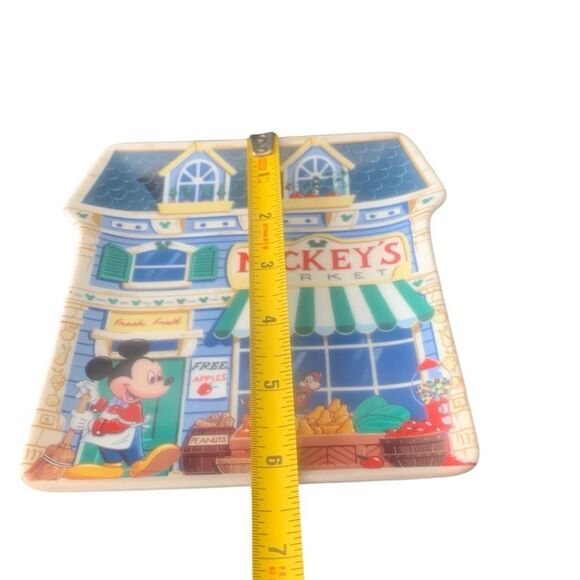 Vintage Disney Retired Mickey’s Market Mickey’s Village House Plaque - Picture 5 of 6